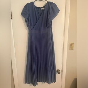 Ivy City Co. Dusty Blue Dress